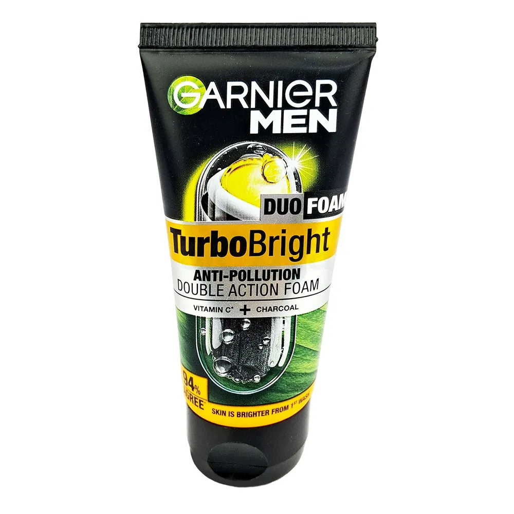 Garnier Man turbobright due foam 50g